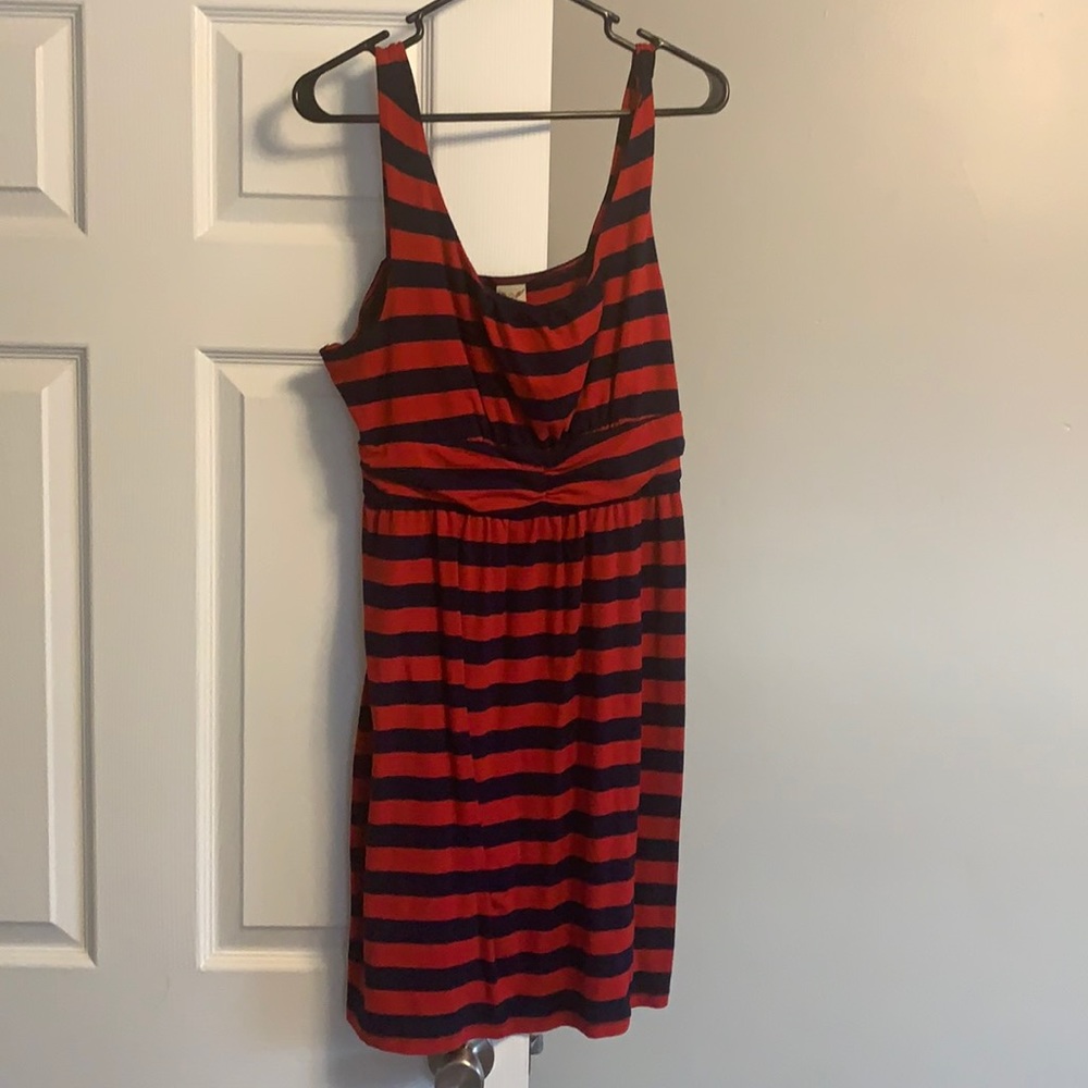 Red and Blue Striped dress from Faded Glory
